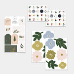 Autocollant mural Ensemble des Fêtes 01 - Décor ImpriméAutocollantDécor Imprimé