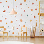 Flora Blush Self-adhesive Wall Decal – Sticker by Fleur maison, Décor Imprimé (view 1/5)