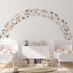 Floral Pastel Self-adhesive Wall Decal – Sticker by Natasha Prévost, Décor Imprimé (view 1/6)