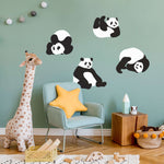 Panda Self-adhesive Wall Decal – Sticker by Lina Callisto, Décor Imprimé (view 1/2)