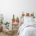 Autocollant mural Plantes d'intérieur – Autocollant par Fleur maison, Décor Imprimé (vue 1/2)
