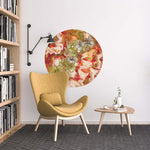 Strawberry Pie Self-adhesive Wall Decal – Sticker by Mélissa Dodon, Décor Imprimé (view 1/2)