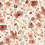 Échantillon de papier peint autocollant Bloom Flowers - Décor ImpriméÉchantillonsDécor Imprimé