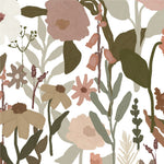 Échantillon de papier peint autocollant Champs fleuris - Décor ImpriméÉchantillonsDécor Imprimé