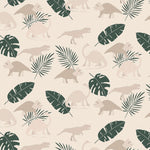Échantillon de papier peint autocollant Dinos tropicaux - Décor ImpriméÉchantillonsDécor Imprimé