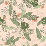Échantillon de papier peint autocollant Fleurs des tropiques - Décor ImpriméÉchantillonsDécor Imprimé