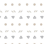 Échantillon de papier peint autocollant Formes ludiques - Décor ImpriméÉchantillonsDécor Imprimé