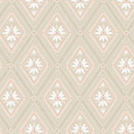 Échantillon de papier peint autocollant Losanges en fleurs - Décor ImpriméÉchantillonsDécor Imprimé