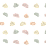 Échantillon de papier peint autocollant Nuages & arcs - en - ciel pastels - Décor ImpriméÉchantillonsDécor Imprimé