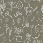 Échantillon de papier peint autocollant Potager - Décor ImpriméÉchantillonsDécor Imprimé