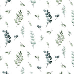 Échantillon de papier peint autocollant Trio d'eucalyptus - Décor ImpriméÉchantillonsDécor Imprimé