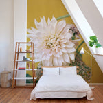 Jaune - No10 Self-adhesive Wallpaper – Mural by Grace et Flore, Décor Imprimé (view 1/4)