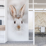 Murale autocollante Lièvre – Murale par Jean-Simon Bégin, Décor Imprimé (vue 1/4)