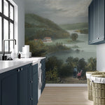 The St-François River in Sherbrooke Self-adhesive Wallpaper – Mural by La nature de Chantal, Décor Imprimé (view 1/4)