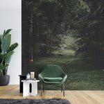 Mossy Path Self-adhesive Wallpaper – Mural by La nature de Chantal, Décor Imprimé (view 1/4)