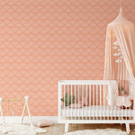 Meva Self-adhesive wallpaper mural – Mural by Haingo Natacha, Décor Imprimé (view 1/4)