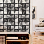 Boké Self-adhesive Wallpaper – Mural by Régine Apollon, Décor Imprimé (view 1/14)