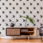 Papier peint autocollant Criss cross – Murale par Régine Apollon, Décor Imprimé (vue 1/20)
