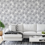 Papier peint autocollant Feuille étoilée – Murale par Haingo Natacha, Décor Imprimé (vue 1/4)