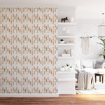 Géo Self-adhesive Wallpaper – Mural by Haingo Natacha, Décor Imprimé (view 1/4)