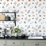 Kitchen Essentials Self-adhesive Wallpaper – Mural by Natasha Prévost, Décor Imprimé (view 1/4)