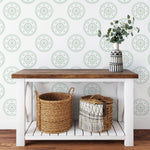 Medallion Self-adhesive Wallpaper – Mural by Haingo Natacha, Décor Imprimé (view 1/4)