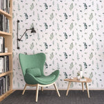 Papier peint autocollant Trio d'Eucalyptus – Murale par Vingt-six juin, Décor Imprimé (vue 1/4)