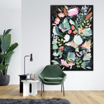 Toile canevas Jardin – Toiles canevas par Geneviève Riel, Décor Imprimé (vue 1/6)