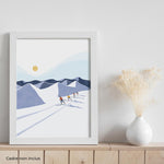 Toile canevas Sports d'hiver 03 – Toiles canevas par Les Barbos, Décor Imprimé (vue 1/6)