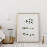Toile canevas Trio d'eucalyptus – Toiles canevas par Vingt-six juin, Décor Imprimé (vue 1/6)